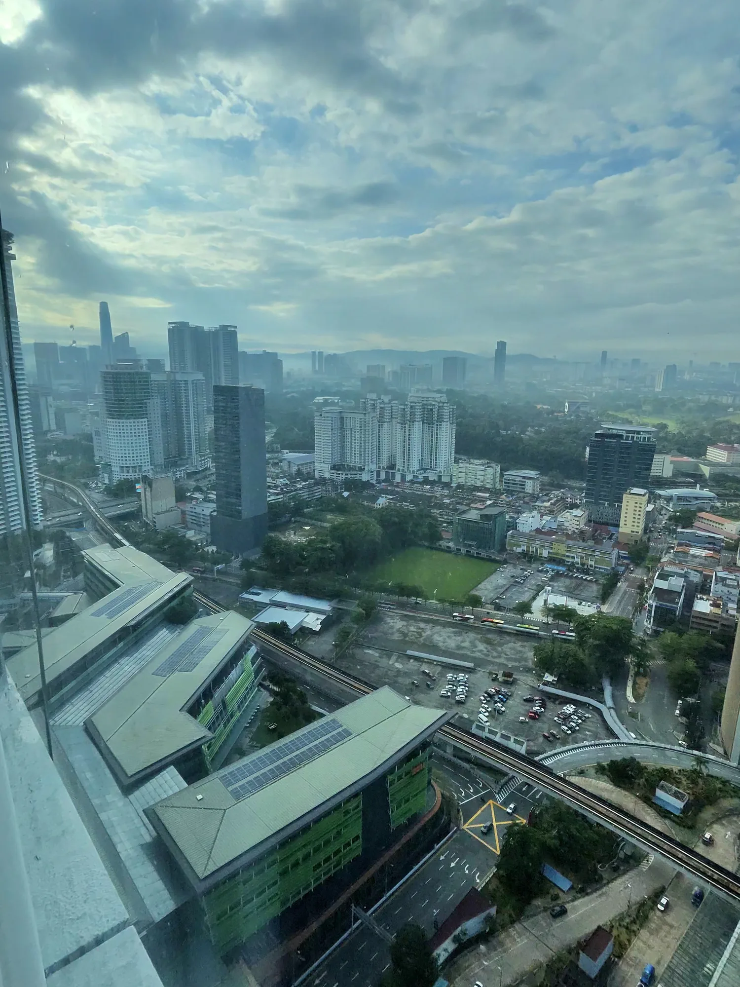 The view from Le Meridien Kuala Lumpur